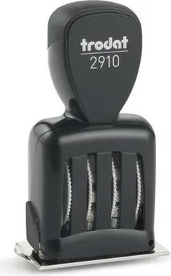 Zdjęcie produktu dla Trodat 73042, Tradycyjny, Datownik, Metal, Plastik, 33 x 53 mm, Czarny, 60 mm