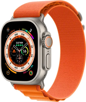 Produktbild von Apple Alpine Loop Apple Watch 42mm / 44mm / 45mm / 49mm Small Orange