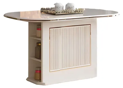 Produktbild von Modern Esszimmertisch Esstisch Tisch Holz Beige Esszimmer Holztisch