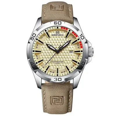 Produktbild von NAVIFORCE NO-29542 Armbanduhr – Stilvoll und Funktional in Braun KP29542