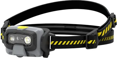 Produktbild von Ledlenser HF6R Work Stirnlampe schwarz, 800 Lumen, 160 m Leuchtweite, 134g, 60 Std, IP68, mit Akku