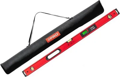 Produktbild von Digitale Wasserwaage 100 cm mit LCD-Anzeige und Speichermöglichkeit