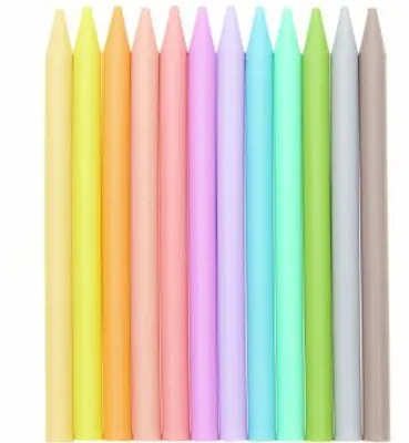 Obrázek produktu pro Pastelové voskové pastelky, 12 kusů, 115 x 7,6 mm