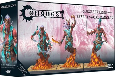 Produktbild von Conquest Sorcerer Kings Efreet Sword Dancers (Dual kit)
