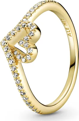 Produktbild von Pandora Timeless Wishbone Funkelndes Herz Ring 169302C01 Damenring, Ringgröße:56