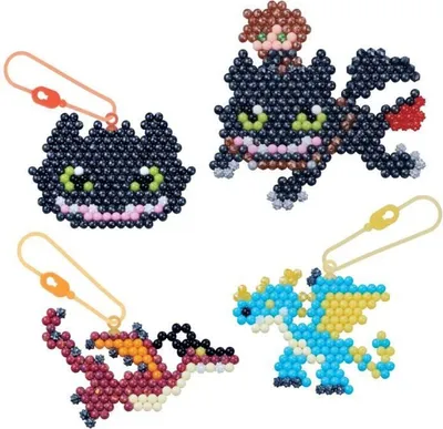 Productafbeelding van The Dragons Kit - AQUABEADS - 800 beads - From 4 years old
