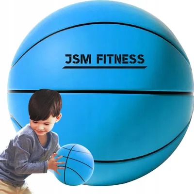 Produktbild von Silent Basketball 18cm blau