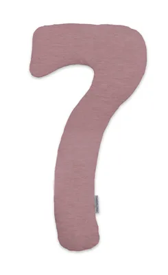 Produktbild von Theraline Bezug Bamboo für my7 Schlaf- & Stillkissen melange rosenholz