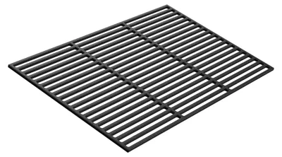 Produktbild von Gusseisen Grillrost eckig 67 x 40 cm massiv für Holzkohlegrill Gasgrill