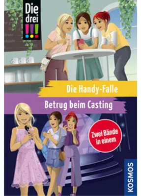 Produktbild von Die drei !!!, Die Handy-Falle / Betrug beim Casting (Doppelband)