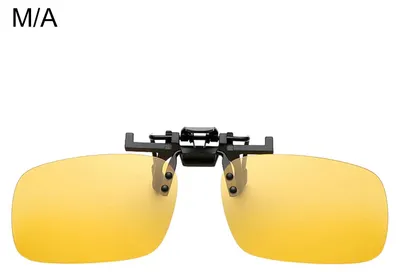 Produktbild von Sonnenbrillenclip, entspiegelt, UV-Schutz, bequem zu tragen, polarisierte Clip-On-Sonnenbrille für Sport