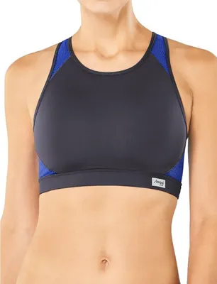 Produktbild von Sloggi Women Move Fly Top BH Ohne Bügel, Farbe: Mehrfarbig (Blue - Dark Combination), Größe: S