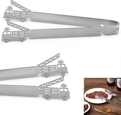 Produktbild von Truck BBQ Zange, witzige Grillzange für Männer, Geschenkidee, robust & spülmaschinenfest