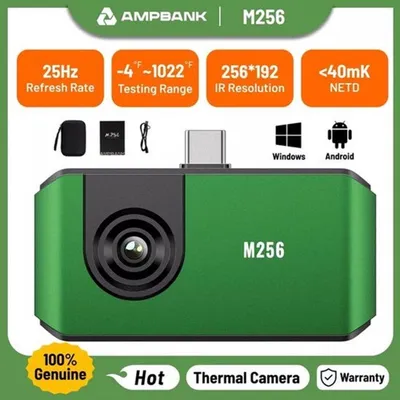 Productafbeelding van Warmtebeeldcamera 256x192 IR Hoge Resolutie - Infraroodcamera Met USB-TypeC - 3D-Analyse