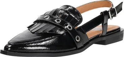 Productafbeelding van SUB55 Slingbacks Slingbacks - zwartlak - Maat 41