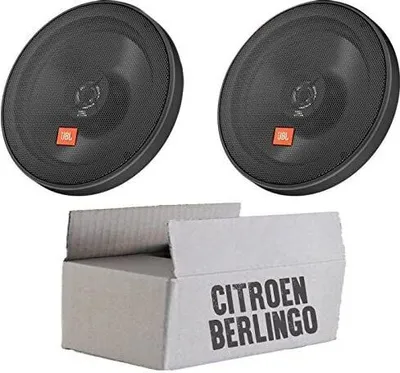 Produktbild von JBL STAGE2 624 | 2-Wege | 16,5cm Koax Lautsprecher - Einbauset passend für Citroen Berlingo 2 - justSOUND