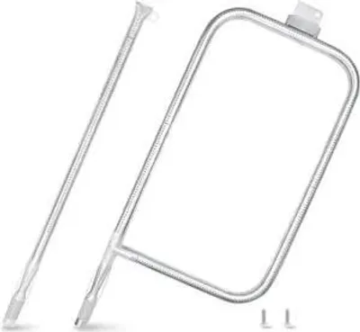 Produktbild von 65032 Edelstahl Brenner Rohr für Weber Q300,Q320,Q3000,Q3200 Series Gasgrills,Brenner Tube für Weber 404341 424001 426001 57060001 57067001 Modelln...