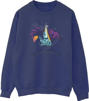 Produktbild von Disney - "Lightyear In Space" Sweatshirt für Damen BI25032 (XXL) (Marineblau)