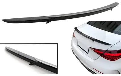 Imagen del producto de Spoiler para el maletero de Mercedes Clase C W206, modelo berlina, a partir de 2021, color  brillante.