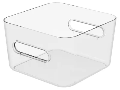 Produktbild von smartstore Aufbewahrungsbox COMPACT SQUARE M transparent