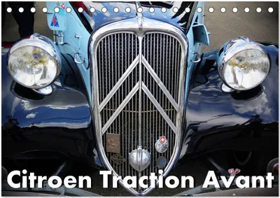 Produktbild von Citroen Traction Avant (Tischkalender 2026 DIN A5 quer), CALVENDO Monatskalender