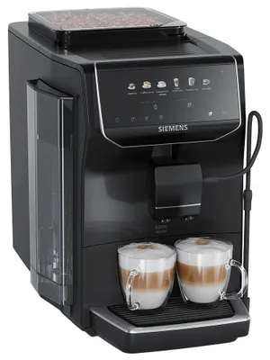 Produktbild von Siemens TP551E19, Kombi-Kaffeemaschine, 1,8 l, Kaffeebohnen, Eingebautes Mahlwerk, Schwarz