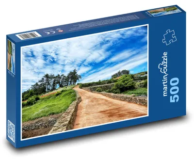 Obrázek produktu pro Puzzle 500 Příroda - cesta v krajině - martinpuzzle