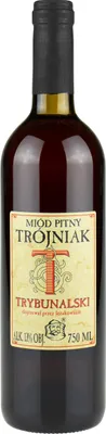 Produktbild von Trybunalski-Trójniak-Honig (Drittel) 0,75L | Met Honigwein Metwein Honigmet | 750 ml | 13% Alkohol | Polnische Produktion | Geschenkidee | 18+