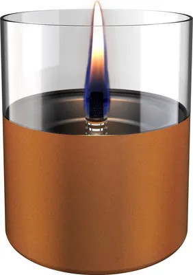 Image de Tenderflame - Lilly 10 bougie de table rechargeable en cuivre