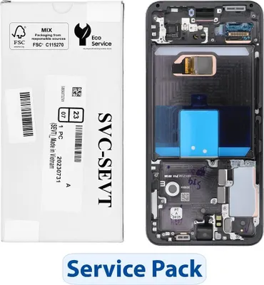 Image de ServicePack Ecran LCD SAMSUNG S22 S901 GH82-27520A Noir
