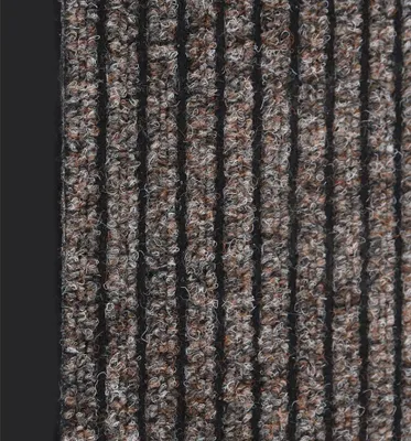 Produktbild von vidaXL Fußmatte Beige Gestreift 40x60 cm