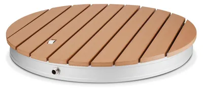 Immagine prodotto di Doccia esterna - Doccia da giardino - Doccia a pavimento - Doccia da campeggio - Doccia solare - Pannelli WPC in alluminio e effetto legno