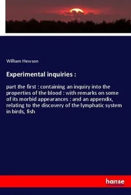 Produktbild von Experimental inquiries :