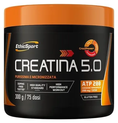 Immagine prodotto di Creatina 5,0 300 G 75 Dosi
