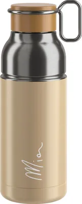 Produktbild von Elite Trinkflasche MIA Beige/Silver 650 ml