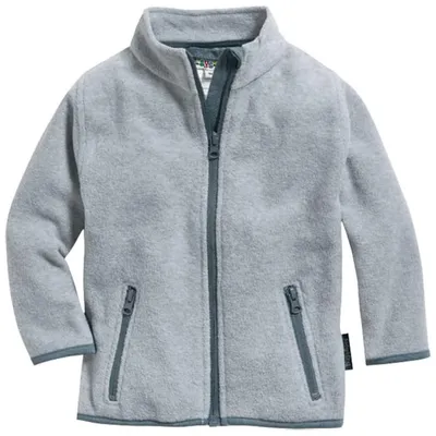 Zdjęcie produktu dla Bluza polarowa Playshoes, uniseks, dla dzieci, do noszenia na zewnątrz, kolor szary/melanż, rozmiar 98