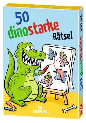 Produktbild von 50 Dinosstarke Rätsel