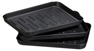 Immagine prodotto di relaxdays 10025190_0 relaxdays Schuhabtropfschale schwarz 35,0 x 27,0 cm