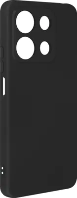 Produktbild von Avizar, Halbsteife Silikon Handyhülle für Xiaomi Redmi Note 13 5G, Schwarz