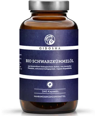 QIDOSHA Bio Schwarzkümmelöl mit deutschem Rohmater… – Bild 7