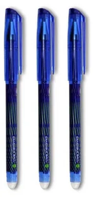 Obrázek produktu pro Sada 3 gumovatelných rollerballových per 0,5 mm