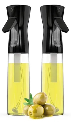 Ölspray 2er-Pack 300 ml Sprühflasche für Olivenöl und Essig