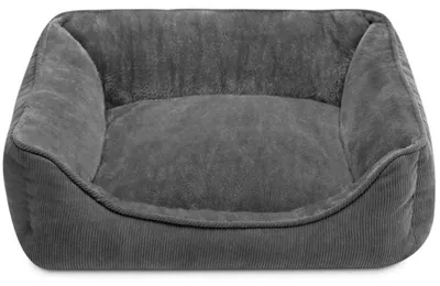 Obrázok produktu pre Posteľ pre mačky, posteľ pre psov, posteľ pre domáce zvieratá, tmavosivá, 50x45x15 cm
