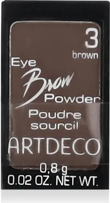 Produktbild von Artdeco Eye Brow Powder Poudre Sourcil (3 Brown) 0,8 g