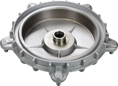 Obrázok produktu pre Brzdový bubon RMS striebornej farby, zadný, 10 palcov, otvorený, priemer 150 mm, montážna šírka 27 mm, pre Vespa PX 80