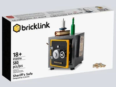 Produktbild von LEGO® Bricklink 910016 Der Tresor des Sheriffs