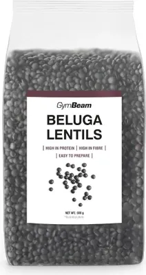 Zdjęcie produktu dla GymBeam – soczewica Beluga 500 g