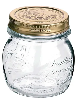 Produktbild von Quattro Stagioni Einmachglas 25cl mit Deckel - 12 Stück