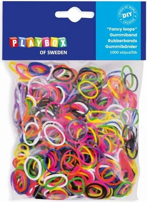 Immagine prodotto di PLAYBOX Elastici fantasia 1000 pz.