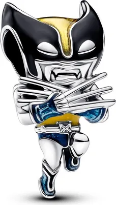 Produktbild von PANDORA X MARVEL Charm Wolverine Silber 793359C01